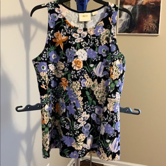 Maeve by Anthropologie Floral Brenner Top - Picture 3 of 8